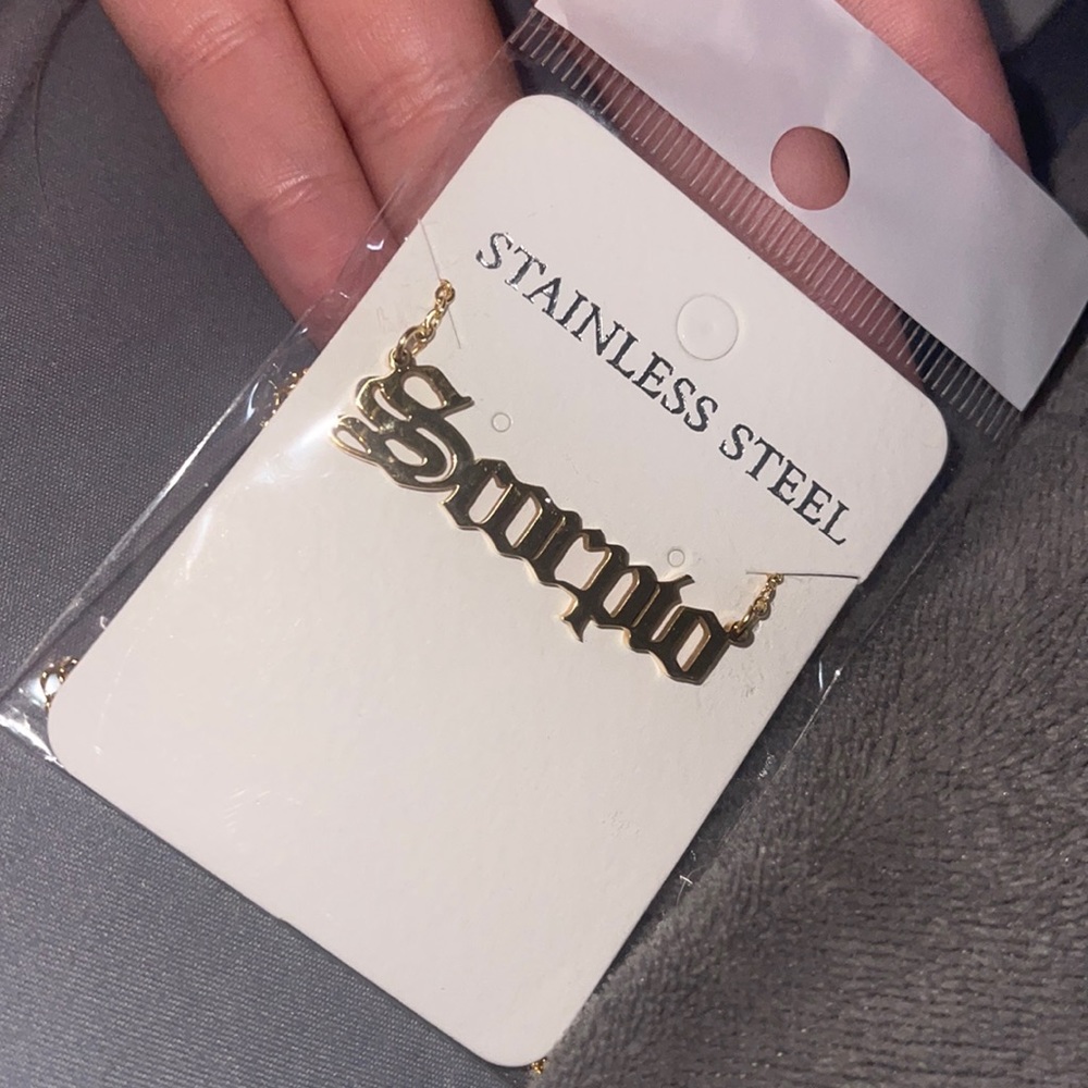 Scorpio Necklace